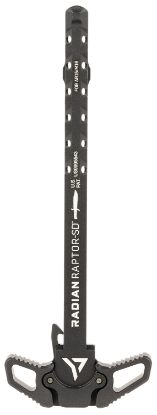 Picture of Radian Weapons R006blem Raptor Sd *Blem Ambi Charging Handle, Black, Gas Ported Shaft, Fits Mil-Spec Ar-15/M16 Platform 