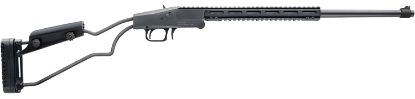 Picture of Chiappa Firearms 500273 Big Badger 410 3" 1Rd 20", Blued, M-Lok/Picatinny Handgaurd, Wire Stock With Adj. Comb, Fiber Optic Sight 