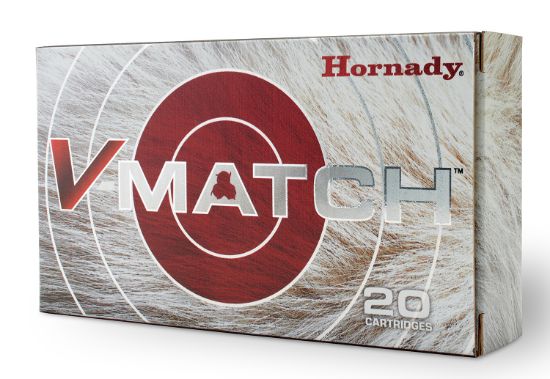 Picture of Hornady 81542 V-Match 22 Arc 62 Gr Eld-Vt 20 Per Box/ 10 Case 