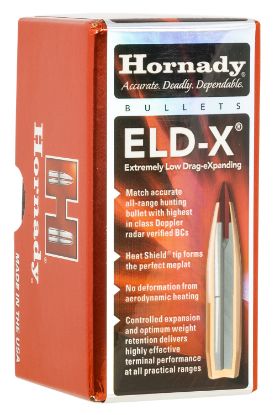 Picture of Hornady 22833 Eld-X 22 Cal .224 80 Gr Extremely Low Drag Match 100 Per Box/ 25 Case 