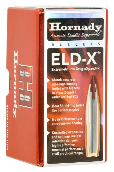 Picture of Hornady 22833 Eld-X 22 Cal .224 80 Gr Extremely Low Drag Match 100 Per Box/ 25 Case 