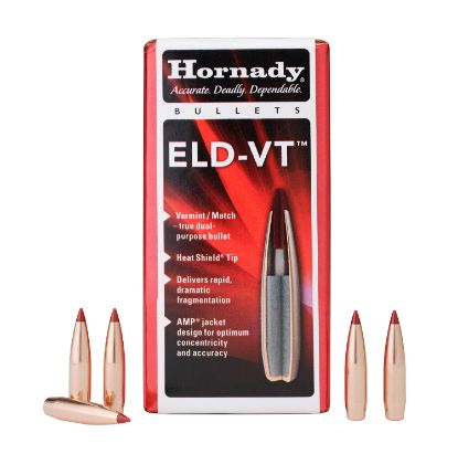 Picture of Hornady 22762 Eld-V 22 Cal .224 62 Gr 100 Per Box/ 25 Case 