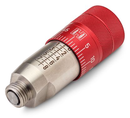 Picture of Hornady 044097 Bullet Seating Micrometer Red/Silver Compatible W/ All Hornady Seating Dies 