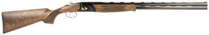 Picture of Italian Firearms Group Frslx600bl41028 Slx 600 410 Gauge 3" 2Rd 28" O/U, Black Barrel/Gold Inlay Engraved Rec, Walnut Furniture, Fiber Optic Sight, Technichoke Xp50 Chokes 