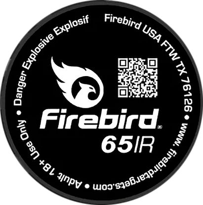 Picture of Firebird Usa 65Ir 65Ir Mount Type Moving Trajectory Static White Smoke Universal Firearm 65Mm 10 Targets 