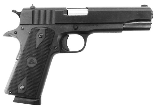 Picture of Rock Island 56424 Gi Entry 45 Acp 8+1, 5" Black Steel Barrel Black, Anodized Black Frame & Slide, Rubber Grip, Manual Thumb/Grip Safety 