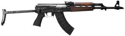 Picture of Zastava Arms Usa Zr7762uf Zpapm70 7.62X39mm 30+1 16.30" Black Steel Barrel, Black Battle Worn Dark Walnut Handguard, Black Underfolding Stock, Black Synthetic Grip 