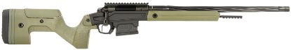 Picture of Stag Arms Sabr01030002 Pursuit 6.5 Creedmoor 5+1 20" Threaded/Fluted Sporter, Black Barrel/Rec, Od Green Oem Hybrid Hunter Stock, Triggertech Trigger, 20 Moa Scope Mount 