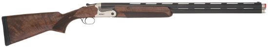 Picture of Tristar 33164 Cypher Over/Under 20 Gauge 3" 2Rd 28" Blued Chrome-Lined, Stainless Steel Rec, Deluxe Walnut Furniture, Fiber Optic Sight, 5 Ext. Chokes 