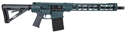 Picture of Diamondback Db1018c251 Db10 308 Win 16" 20+1, Jesse James Civil Defense Blue Rec/15" M-Lok Handguard, Oem Carbon Lower, Magpul Carbine Stock & K Grip, A2 Flash Hider 