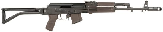 Picture of Arsenal Sam7sf-84Epm Sam7sf 84E 7.62X39mm 10+1 16.33" Black Steel Threaded Barrel, Black Forged & Milled Aluminum Receiver, Black Synthetic Folding Right Side Stock, Plum Polymer Grip 