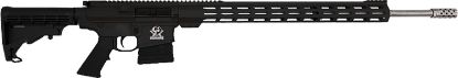 Picture of Great Lakes Firearms Gl10243ssblk Ar-10 243 Win 5+1 24" Stainless Threaded Barrel, Black Picatinny Rail Aluminum Receiver, 20" M-Lok Handguard, Black Hogue Overmolded Stock, Mil-Spec Grip, Right Hand