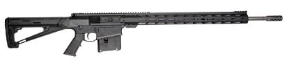 Picture of Great Lakes Firearms Gl10la30-06Ssblk Ar-10 30-06 Springfield 5+1 24", Black, 20" M-Lok Handguard Fixed Hogue Overmolded Stock, A2 Grip, Muzzle Brake 