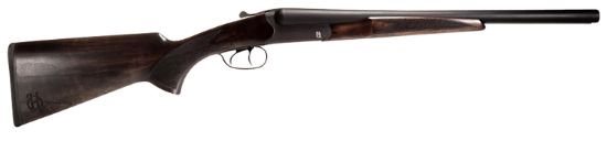 Picture of Heritage Mfg Bl1218bk Badlander Full Size 12 Gauge Break Open 2Rd 18.50" Black Chrome Side By Side Barrel & Receiver, Fixed Turkish Walnut Stock 