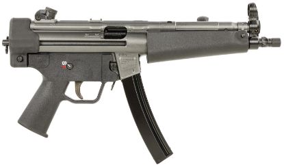 Picture of Ptr 604 9Ct Classic 9Mm Luger 20+1 8.86", Gray Rec, Black Polymer Furniture, 3-Lug Adapter, Rotary/Hooded Sights 