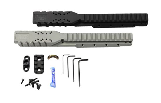 Picture of Samson 030026801 Hannibal Rail For Ruger Mini-14 (2007/Earlier) Black Anodized 0 Moa 