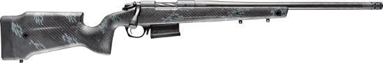 Picture of Bergara Rifles B14s751cf B-14 Crest 308 Win 5+1 20" Sniper Gray Cerakote #5 Contour Threaded Barrel, Sniper Gray Cerakote Steel Receiver, Black & Gray Sponge Fixed Carbon Fiber Stock 