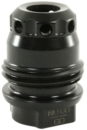 Picture of Rugged Suppressors Mb014 M2 Brake Black, 1/2"-28 Tpi Threads, Dual Taper Locking System, Fits Radiant762, Surge762, Razor762 & Micro30 Suppressors 