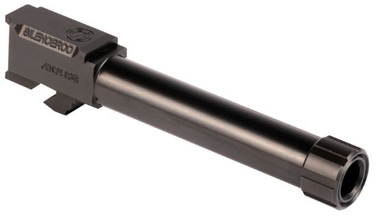 Picture of Silencerco Ac1757 Threaded Barrel 4.50" 40 S&W, Black Nitride Stainless Steel, Fits Glock 23 