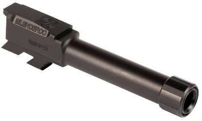 Picture of Silencerco Ac5049 Threaded Barrel 3.70" 9Mm Luger, Black Nitride Stainless Steel, Fits Glock 43/43X 