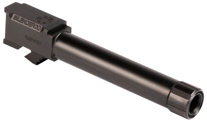 Picture of Silencerco Ac5367 Threaded Barrel 9Mm Luger Fits Sig P365 Black Nitride Stainless Steel Threaded Barrel 