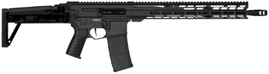 Picture of Cmmg 55A1a0bab Dissent Mk47 5.56X45mm Nato 30+1 (2) 16.10", Black Armor, Side Charging Handle Rec, 15" M-Lok Handguard, Side Folding Stock, Zeroed Grip, Muzzle Brake, 60/90 Ambi Safety, Adj. Gas Block