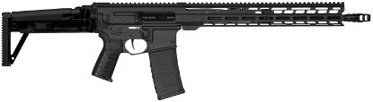 Picture of Cmmg 30A750aab Dissent Mk47 300 Blackout 30+1 (2) 16.10", Black Armor, Side Charging Handle Rec, 15" M-Lok Handguard, Side Folding Stock, Zeroed Grip, Muzzle Brake, 60/90 Ambi Safety, Adj. Gas Block 