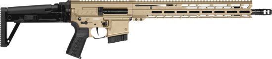 Picture of Cmmg 60Aa90cct Dissent Mk4 6Mm Arc 10+1 (2) 16.10", Coyote Tan Rec/15" M-Lok Handguard, Side Charging Handle, Black Side Folding Stock & Zeroed Grip, Muzzle Brake, 60/90 Ambi Safety, Adj. Gas Block 