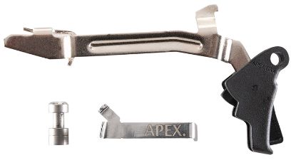 Picture of Apex Tactical 102P115 Action Enhancement Slim Black Drop-In Compatible W/Glock Gen3-4 17/19/22-27/31/32/33/34/35 