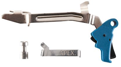 Picture of Apex Tactical 102P175 Action Enhancement Slim Blue Drop-In Compatible W/Glock Gen3-4 17/19/22-27/31/32/33/34/35 