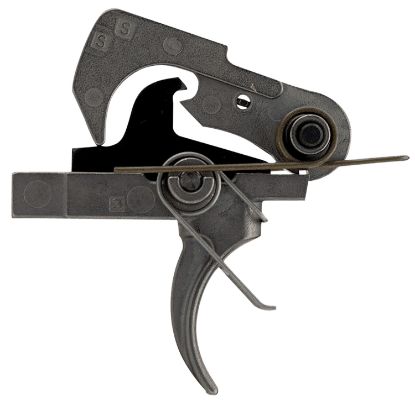 Picture of Sons Of Liberty Gun Works Lft Liberty Fighting Trigger Nickel Teflon Curved With 6 Lbs Pull, Fits Ar-Platform 