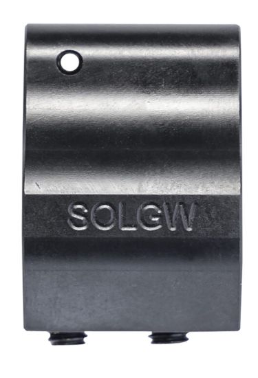 Picture of Sons Of Liberty Gun Works Gb750v2 Gas Block V2 .750" Black Heat Treated Steel, Fits Ar-10, Includes Set Screws 