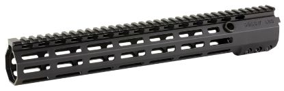 Picture of Sons Of Liberty Gun Works L8913.75 L89 Drive Lock Rail 13.75" M-Lok With Qd Sling Mount, Black Anodized, Full Length Picatinny Top, Titanium Barrel Nut, Fits Ar-15 