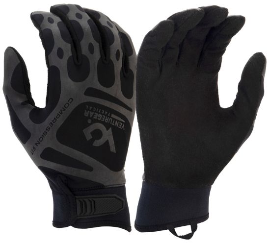 Picture of Pyramex Vgtg10bm Compression Training Black Synthetic Leather Medium Hook & Loop 