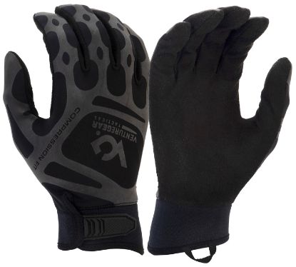 Picture of Pyramex Vgtg10bl Compression Training Black Synthetic Leather Large Hook & Loop 