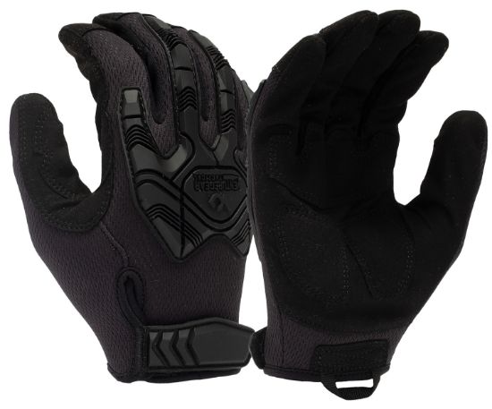 Picture of Pyramex Vgtg40bm Impact Operator Heavy-Duty Black Synthetic Leather Medium Hook & Loop 