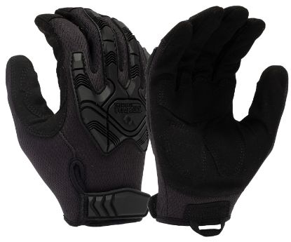 Picture of Pyramex Vgtg40bl Impact Operator Heavy-Duty Black Synthetic Leather Large Hook & Loop 