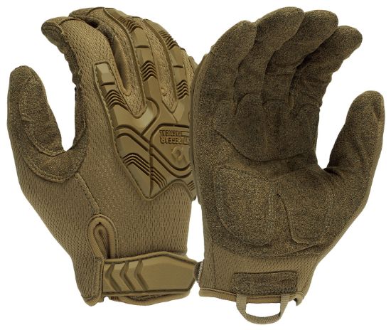 Picture of Pyramex Vgtg40tx2 Impact Operator Heavy-Duty Brown Synthetic Leather Xxl Hook & Loop 