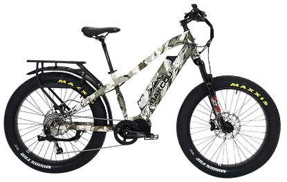 Picture of Bakcou E-Bikes B-M-Kc-B25 Mule Kings Xk7 18" W/Stand Over Height Of 29.50" Frame, Shimano Alivio Hill-Climbing 9 Speed Bafang M620 Ultra Motor, 35+ Mph Speed 