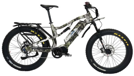 Picture of Bakcou E-Bikes B-Sr19-Kry-B25 Storm 25 Jager Kryptek Altitude Large 19" Frame, Rohloff E-14 (500/14) Speed Hub Bafang M620 Ultra Motor 