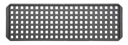 Picture of Magpul Mag1328blk Daka Grid Organizer Black Polypropylene For Plano All Weather 2 42" & Rustrictor Cases 