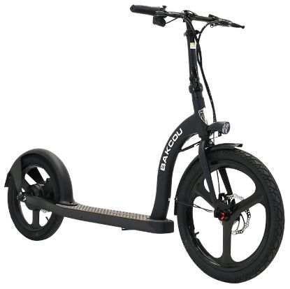 Picture of Bakcou E-Bikes S-Mb-B Badger Matte Black, 36V/350W Motor, 15 Mph Speed 