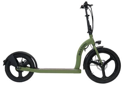 Picture of Bakcou E-Bikes S-Mb-R Badger Sage Green 36V/350W Motor, 15 Mph Speed 