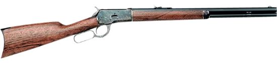 Picture of Cimarron As611 1892 Cogburn Carbine 45 Colt (Lc) 10+1 20" Blued Octagon Barrel, Color Case Hardened Receiver, Walnut Furniture 