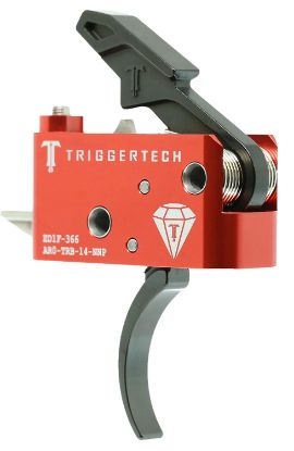 Picture of Triggertech Ar0trb14nnp Diamond Two-Stage Black Pro Curved Trigger With 1.50-4 Lbs Draw Weight For Ar-15 Right 