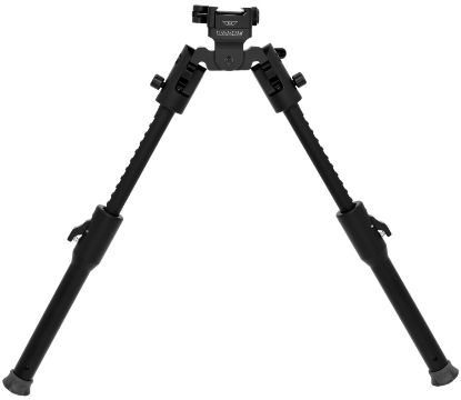 Picture of Warne 7911M Lite Bipod Skyline Matte Black Quick Detach Picatinny 