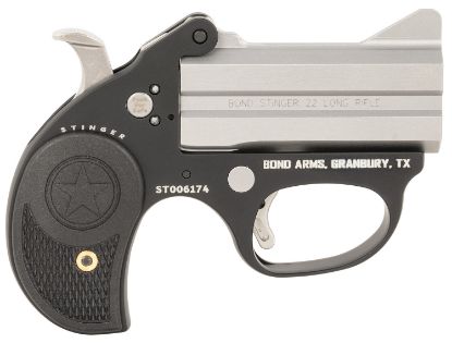 Picture of Bond Arms Basl Stinger 22 Lr 2Rd, 3" Double Stainless Steel Barrel 