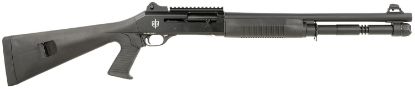 Picture of Mac 21000120 1014 12 Gauge 3" 5+1 18.50", Black, Synthetic Furniture, Fixed Pistol Grip Stock, Ghost Ring Sight, Optics Mount, 3 Chokes 