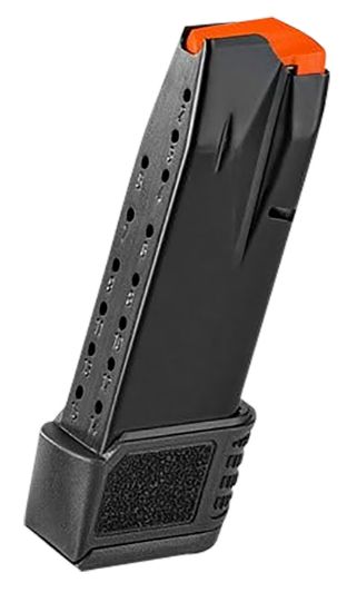 Picture of Fn 20100708 Reflex Replacement Magazine 15Rd 9Mm Luger Black Extended Floorplate 