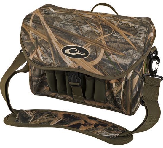 Picture of Drake Waterfowl Da1051022 Blind Bag Refuge Mossy Oak Shadow Grass Habitat Hd-2 Duffle Bag Zipper Closure 